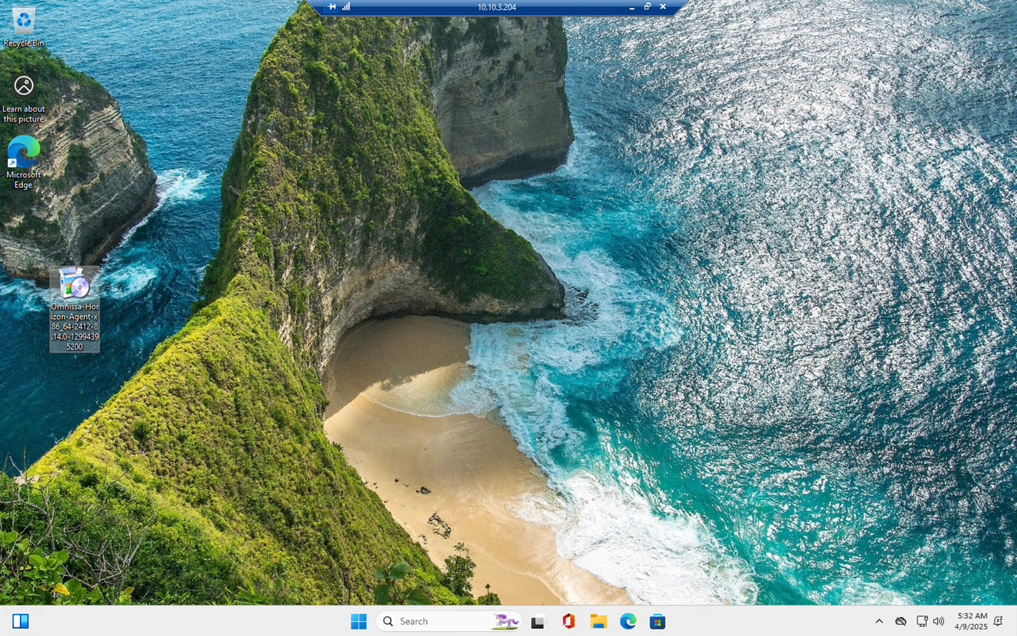 A screenshot of a computer

Description automatically generated