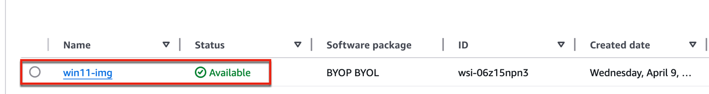 A screenshot of a software package

Description automatically generated